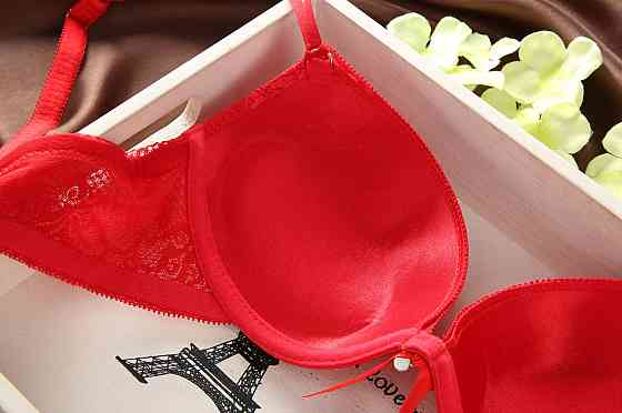 Комплект нижнего белья женский красный 70С Киев