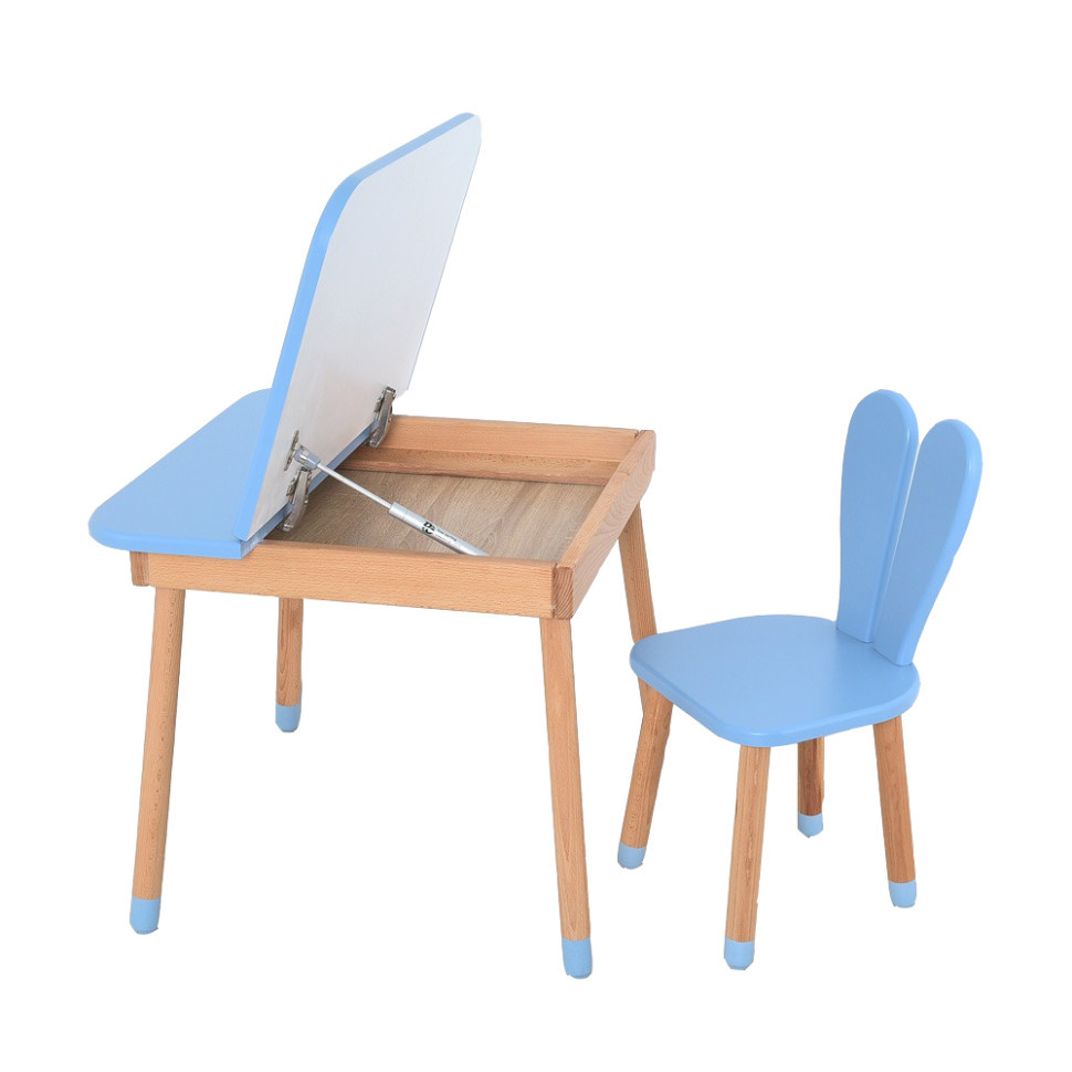 Детский стол 04-025BLAKYTN-DESK, со стульчиком, синий Винница - изображение 2