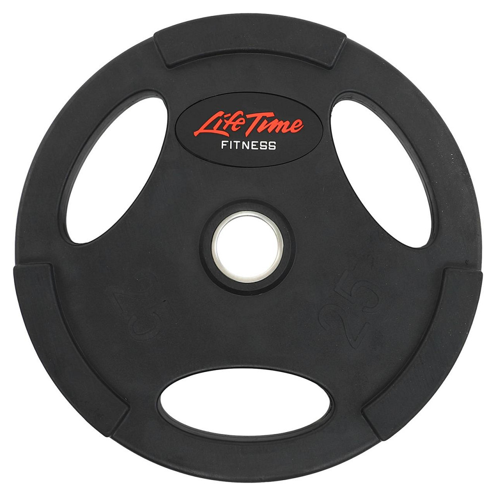 Диск прогумований 25 кг 51 мм LIFE-80154B-25 Київ - фото 3