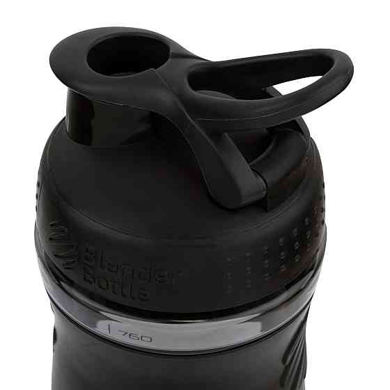 Шейкер спортивний (пляшка) BlenderBottle SportMixer Flip 28oz/820ml Black Кам'янське