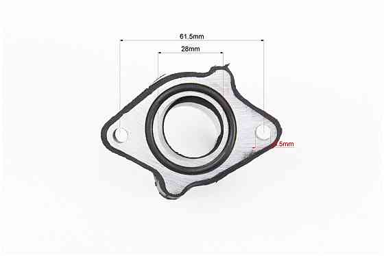 Патрубок карбюратора прогумований Futong QJ150С, тип 2 Київ