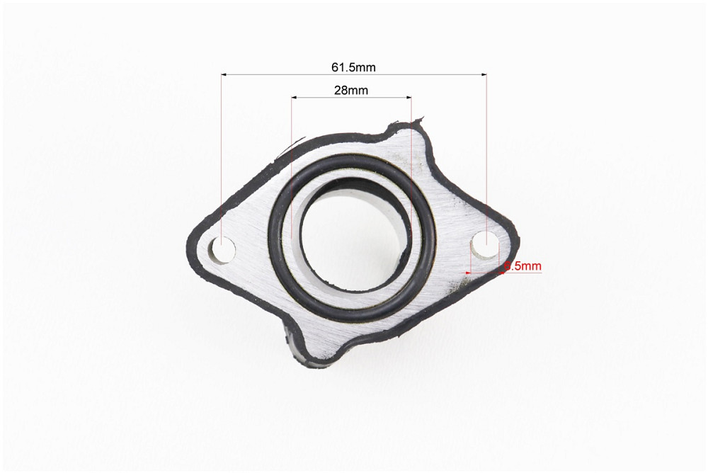 Патрубок карбюратора прогумований Futong QJ150С, тип 2 Киев - изображение 3