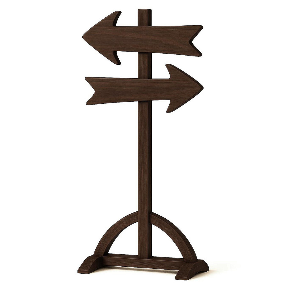 Підлогова стрілка-покажчик "Матакана" капучино Миколаїв - фото 1