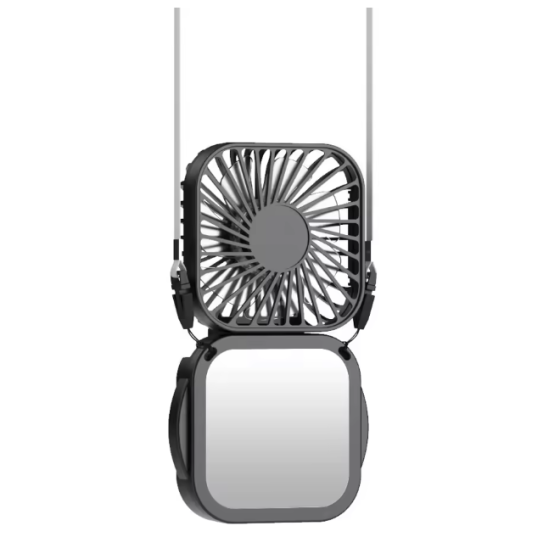 Вентилятор складаний акумуляторний YH-6 10035, чорний Вінниця