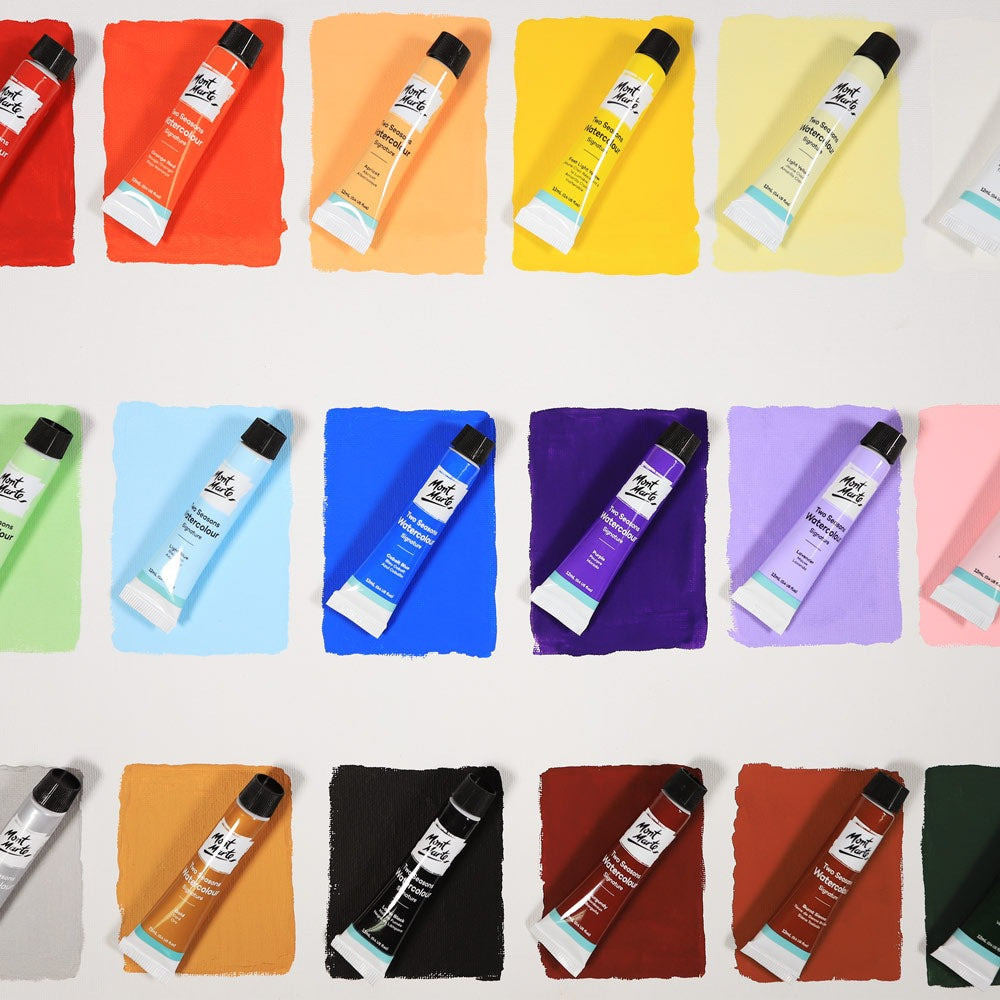 Краски акриловые для рисования Mont Marte Two Seasons Watercolour Signature 18pc x 12ml Разноцветные Каменец-Подольский - изображение 3