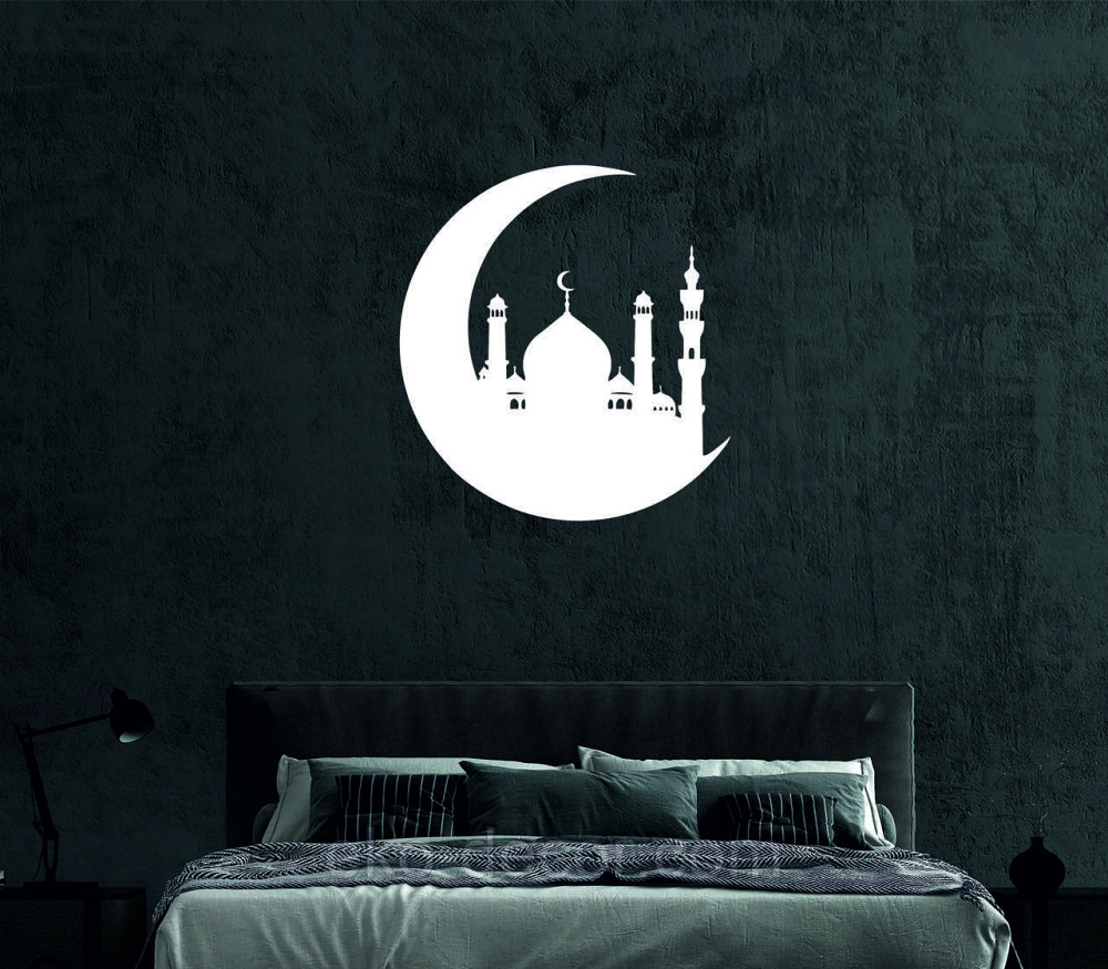 Декоративное настенное Панно «Ислам» Декор на стену 90*90 см, Белый Киев - изображение 6