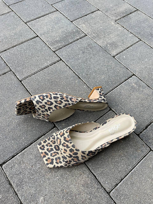 LIRIO Сабо жіночі LIRIO L0313/4073-71 леопард (літо, шкіра натуральна) (5532) Коломыя - изображение 7