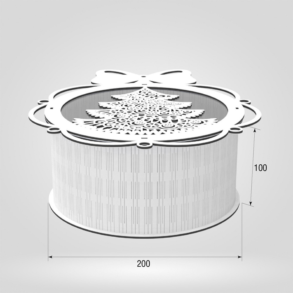 Подарочная коробка EKOSTAR d200 h100 Киев - изображение 3