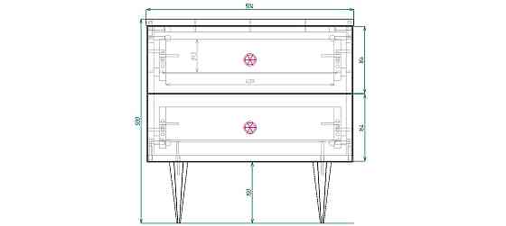 Тумба Сканді 2Ш Київ