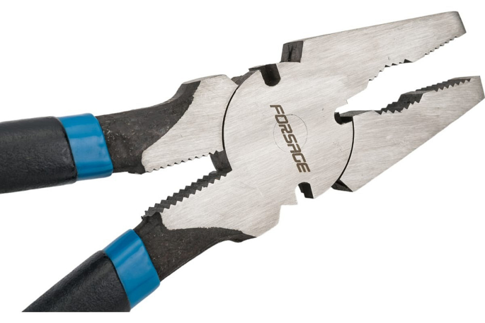 Плоскогубці багатофункціональні з посиленим шарнірним механізмом CR-V 12 "-300мм, на пластиковому Одеса - фото 4