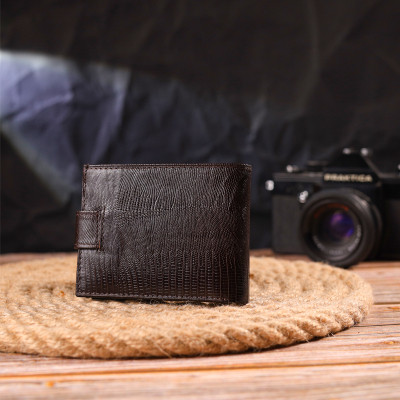 Кошелек Canpellini Из натуральной кожи Коричневый (21507) Винница - изображение 2