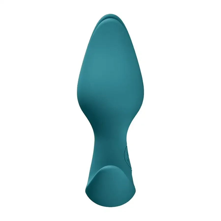 Анальная пробка Fun Factory BOOTIE FEM Bottle Green, в виде бутона, диаметр 2,9 см, тонкий ограничитель Львов - изображение 3