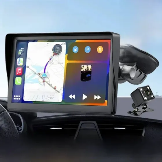 Беспроводная автомобильная стереосистема с дисплеем 7 дюймов Carplay 701W Сенсорный автомобильный эк Киев