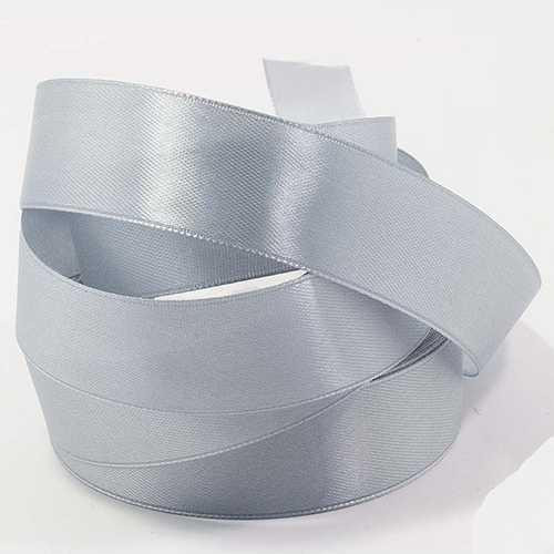 Стрічка атласна світло-сіра 23 м Київ - фото 1