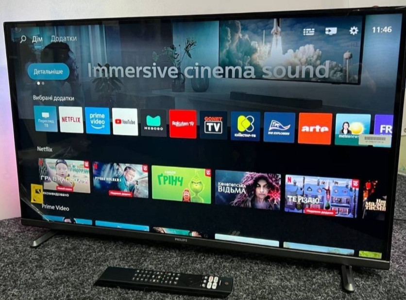 Телевізор Новий! 32’ дюймів Philips 32PFS6900  ,Smart Tv / Wi-Fi Харків - фото 7