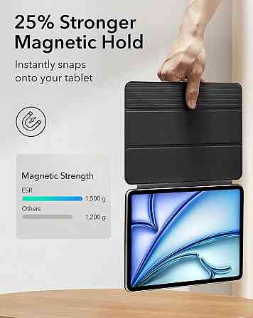Чохол ESR Rebound Case для iPad Air 10.9 (2020) чорний Trifold магнітний з кріпленням для Pencil Київ