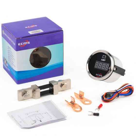 Цифровой амперметр ECMS PEA-BS±150A диаметр 52мм черный 800-00169 Черкассы