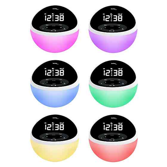 Часы настольные с радио Technoline WT500 Black/White (WT500) Винница