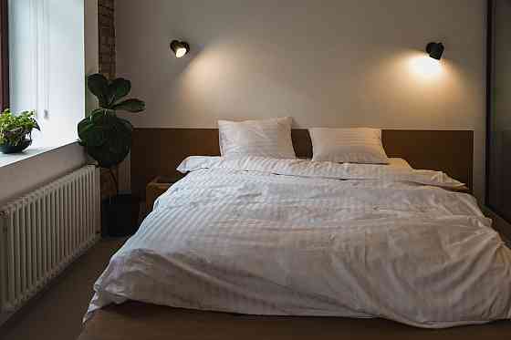 Ecotton Комплект постільної білизни Ecotton полуторний 150х215 см готельний із Страйп-сатину з Коломия