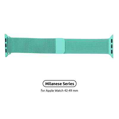 Ремінець до смарт-годинника Armorstandart Milanese Loop для Apple Watch 49/46/45/44/42 (Series 1-3) Mint Green (ARM55260) Вінниця
