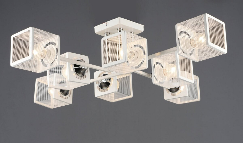 Люстра N6637/8 Білий + Хром Коломия - фото 1