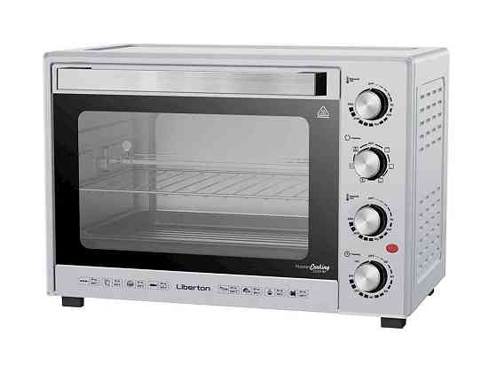 Електродуховка 2200 Вт 60 л LEO-602 Inox ТМ LIBERTON Київ