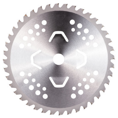 Нож для триммера Sigma с твердосплавными напайками 255x25.4мм 40Т 4 подрезные лопасти (5624601) Винница - изображение 2