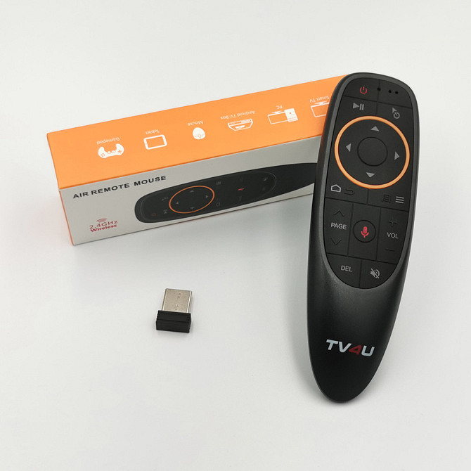 Гіроскопічна аеромиша пульт з голосовим управлінням TV4U G10s Fly Air mouse Київ - фото 3