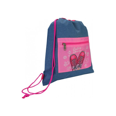 Сумка для обуви Cool For School Синяя с карманом (CF87300) Винница - изображение 1