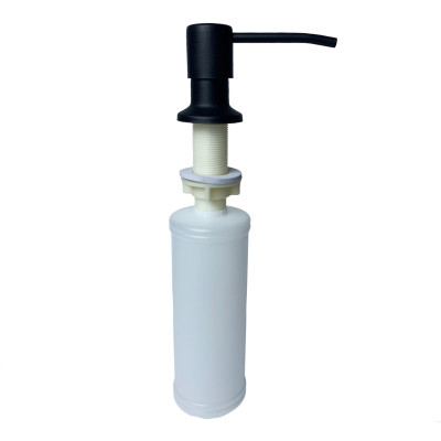 Мойка кухонная Adamant Univer антрацит + змішувач + дозатор + ополіскувач склянок + коланд (4824296106615) Винница - изображение 3