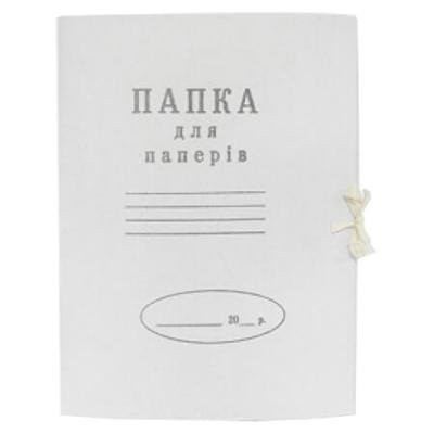 Папка на завязках Buromax А4, carton 0,4мм (single cut) (BM.3357) Винница - изображение 1