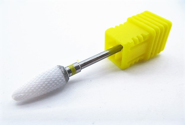 Насадка-фрез керамічна кукурудза, жовта дрібна зернистість Київ - фото 2