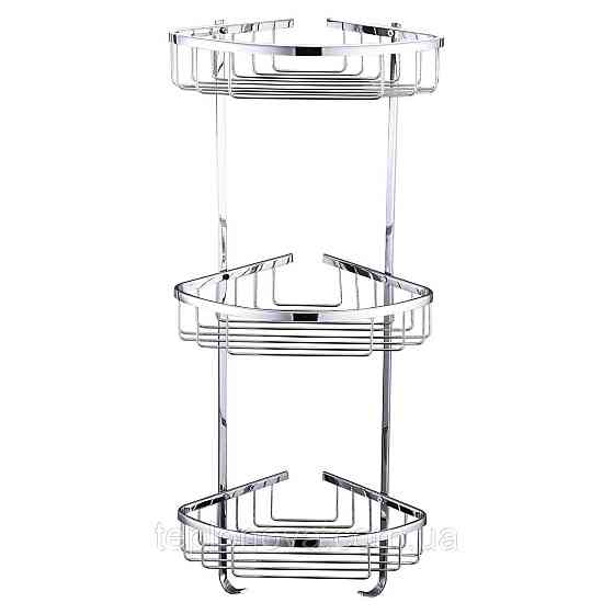 Полка тройная угловая TOPAZ 4134 Черновцы