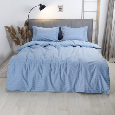 Постільна білизна Tiare 88 Сатин Страйп Кольоровий полуторний (88_Stripe_pl) Вінниця - фото 1