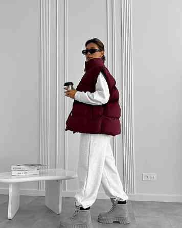 Женский базовый теплый костюм двойка Трехнитка на флисе Серый, 42/46 Одесса