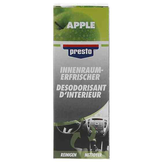 PRESTO TECH 157134 Innenraum-Erfrischer Apfel — аерозольний очисник-освіжувач системи кондиціювання та вентиляції автомобіля з при Ковель