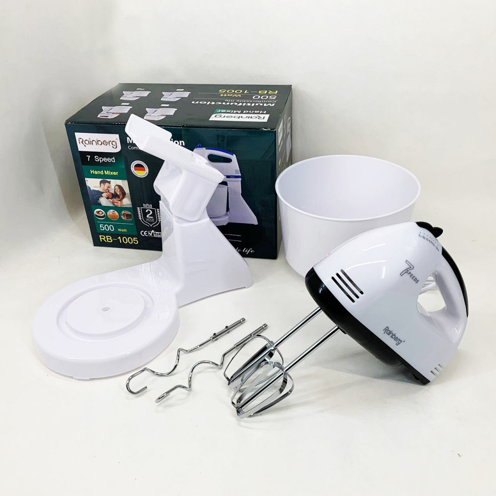 Міксер для хлібного тіста, Міксер побутовий для кремів з функцією регулювання швидкості EI-61 Івано-Франківськ - фото 1