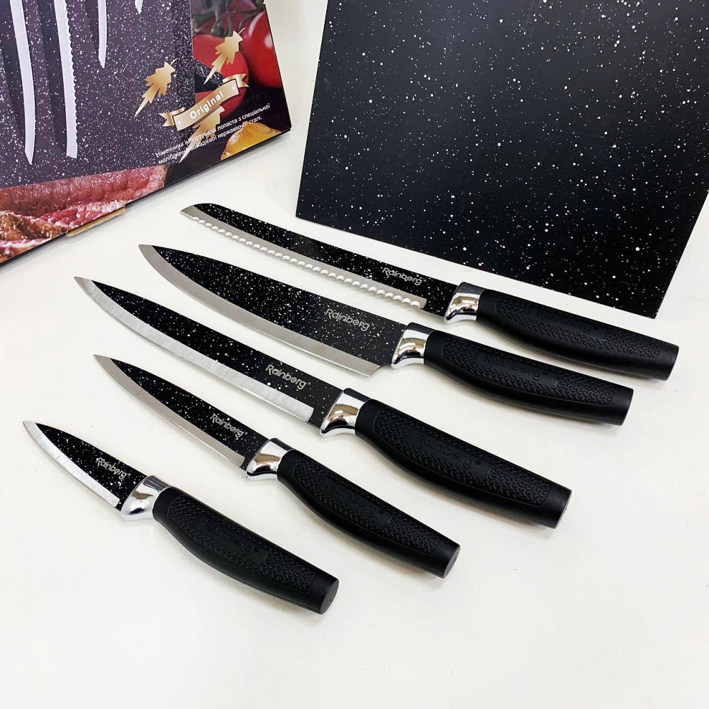 Товары для кухни ножи, Кухонные ножи высокого качества, Ножи для кухонных нужд Стальные кухонные DF-70 Львов - изображение 7