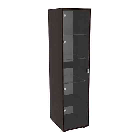 Пенал со стеклом Hugo H-4, Венге Магия, 420/520/1700 Львов