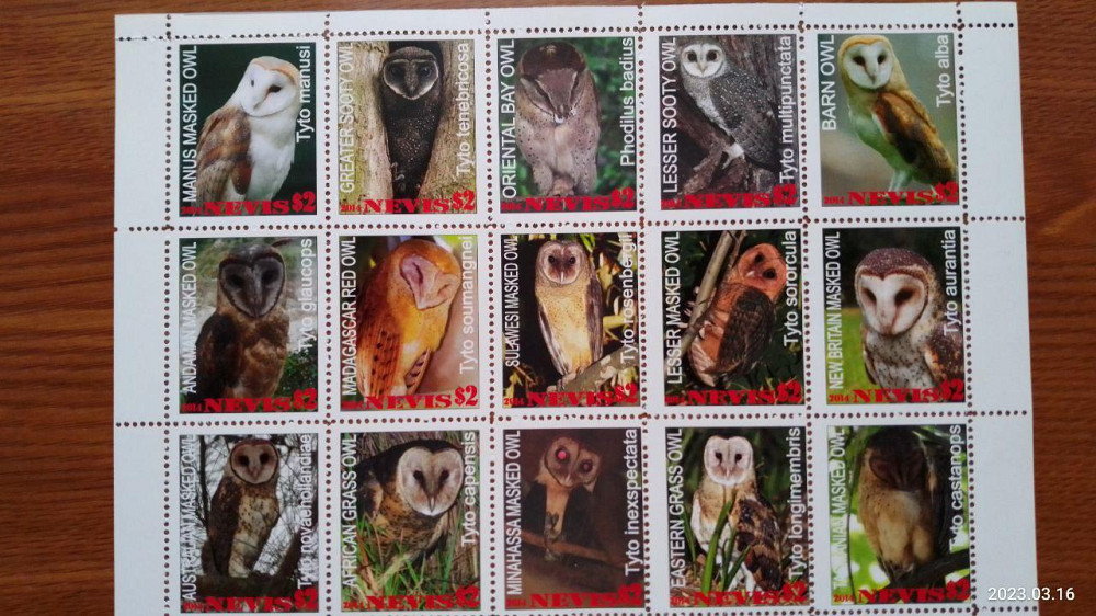 Марки. Фауна. Блок. 2014 год (Д-2) Полтава - изображение 1