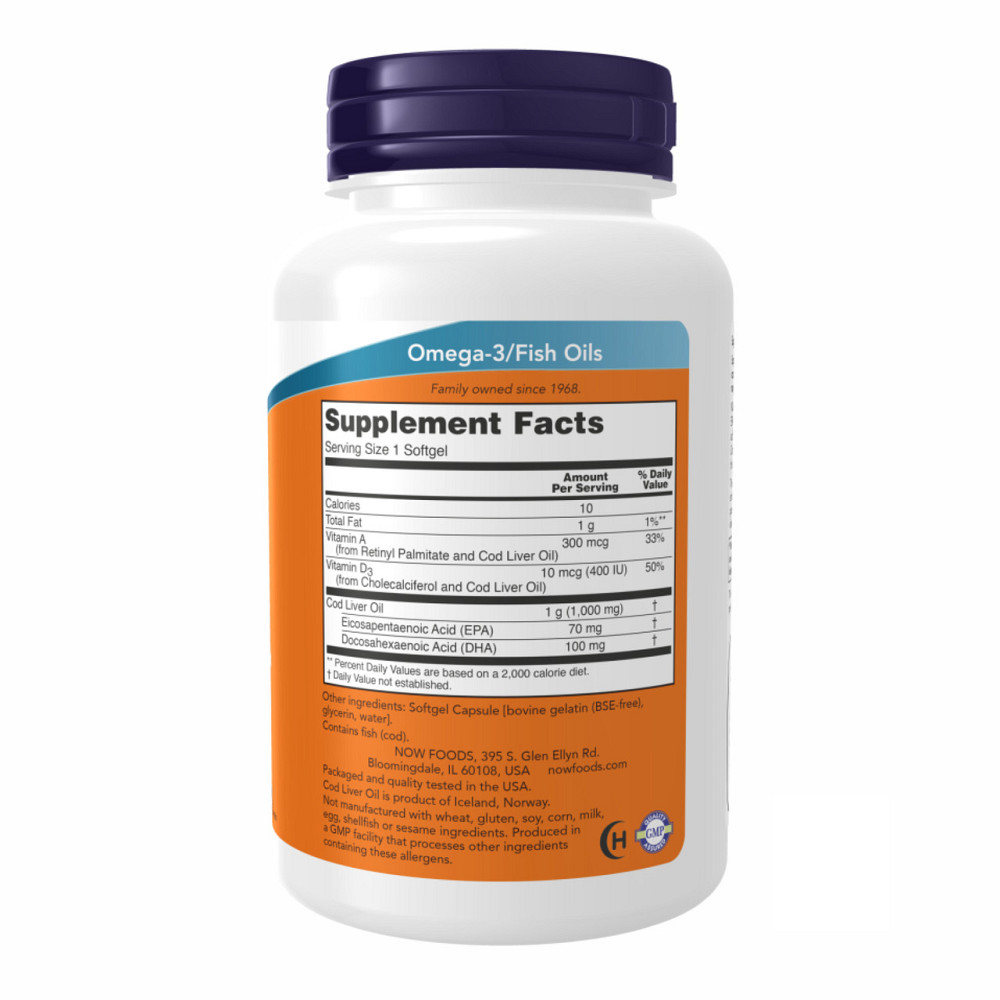 Cod Liver Oil 1000mg - 90 sgels Киев - изображение 2