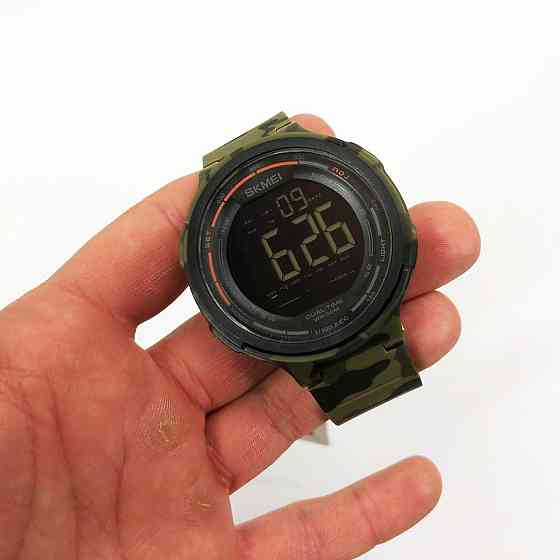 Наручний годинник для військових SKMEI 1841CMGN, Годинники кварцові армійські, UJ-376 Водонепроникний годинник Київ