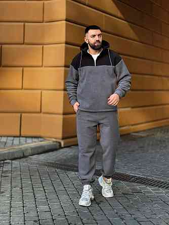 Чоловічий теплий костюм (двокольоровий) Одеса