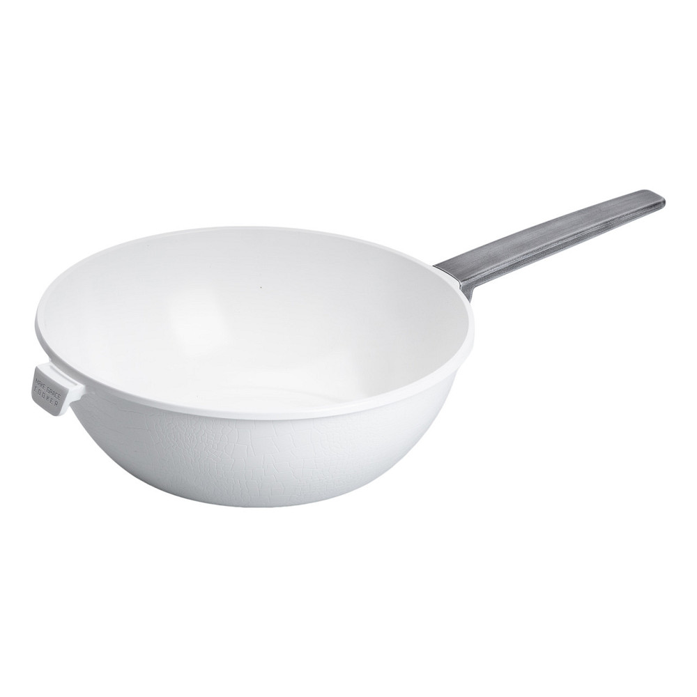 Алюмінієва сковорода 5.6 л з керамічним покриттям антипригарним Ø 30 см Біла MGC HP-4-460W Коломия - фото 2