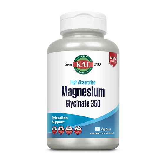 Magnesium Glycinate 350 (160 veg caps) Луцк