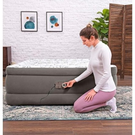 Надувная двухместная кровать Bestway со встроенным электронасосом 203 х 152 х 56 см. Киев - изображение 2