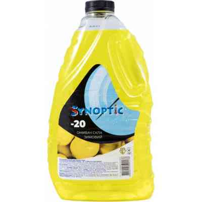 Омыватель автомобильный Synoptic зимний Лимон (-20) 4л (4820215592178) Винница