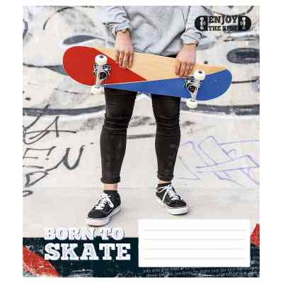 Зошит Школярик Enjoy the ride 48 аркушів лінія (048-3317L) Вінниця