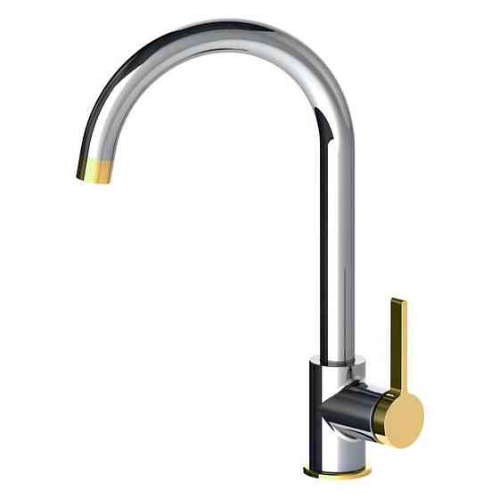 Змішувач для кухні VOLLE MORA cromo+oro хром/золото 1537.110122 Київ