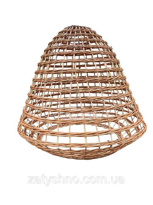 Плетеная люстра из лозы высокая Киев - изображение 1